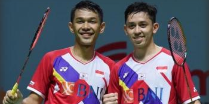 Indonesia Kunci Gelar Juara Ganda Putra Singapore Open 2022