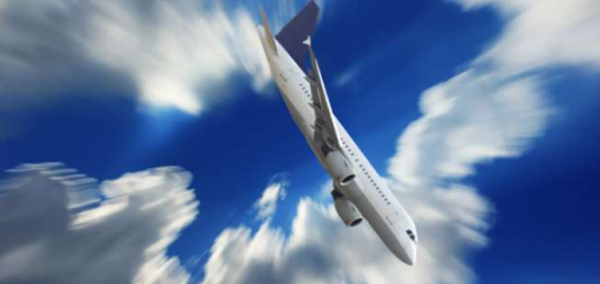 
 Ilustrasi pesawat jatuh. (Shutterstock)