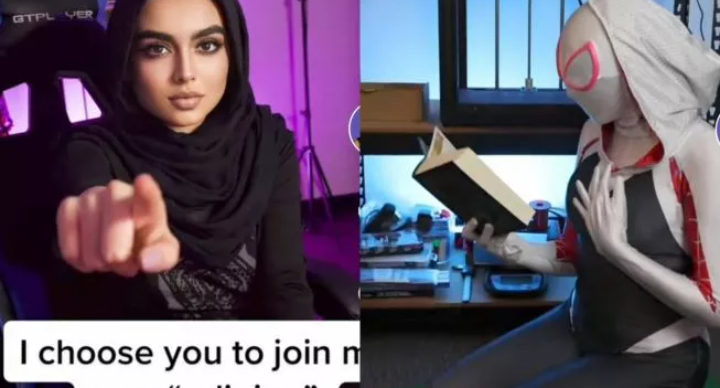 Wanita Arab Ini Ngaku Nabi, Salatnya Berkostum Spiderman dan Baju Seksi