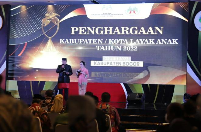 Pemkab Bogor Raih Kembali Penghargaan Kabupaten Layak Anak Kategori Madya