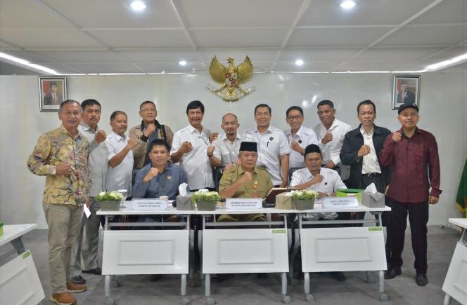Pemkab Bogor bersama Komisi I DPRD Lakukan Audiensi dengan Presidium Bogor Timur
