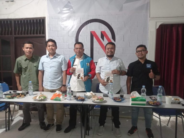 Dua Balon Ketua KNPI Kabupaten Bogor, Fuad dan Edi Adu Gagasan di Markas Vinus