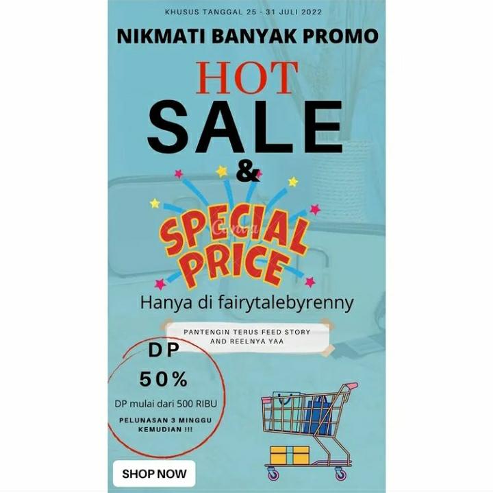 Promo Hot Sale & Special Price DP 50 di Fairytale by Renny