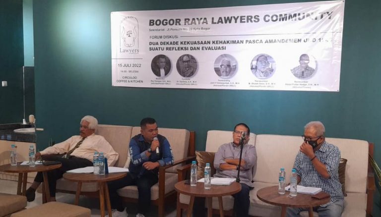 BRLC Diskusikan Soal Dua Dekade Kekuasaan Kehakiman Pasca Amandemen UUD 1945