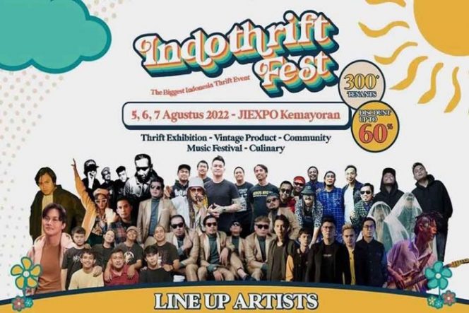 
 Indothrift Fest 2022. (Istimewa/Bogordaily.net)