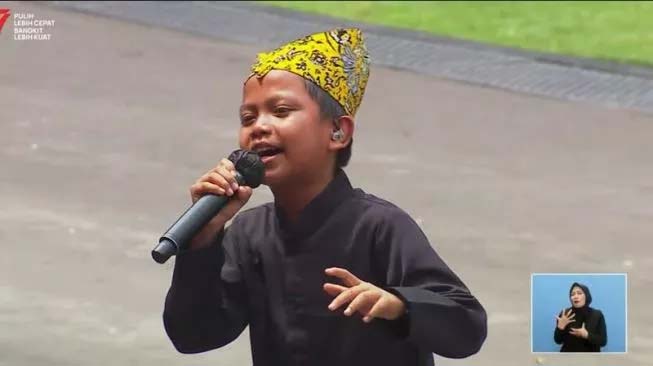 Profil Farel Prayoga, Penyanyi Cilik Viral yang Nyanyi di Depan Presiden