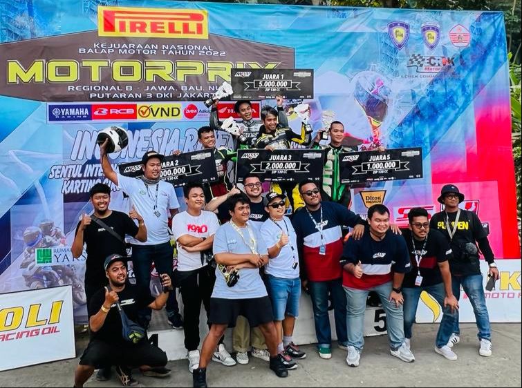 Kejurnas Motorprix 2022 Seri ke 3 Sukses Digelar