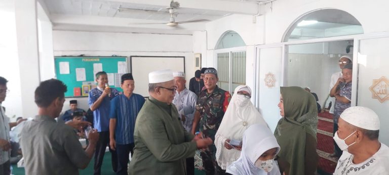 Serma Enan Hadiri Acara Santunan Anak Yatim dan Dhuafa