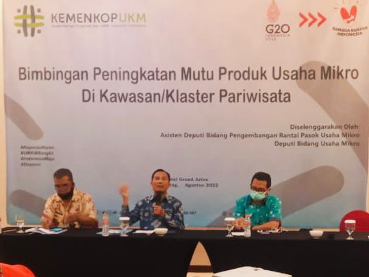 KemenKopUKM: Usaha Mikro Kawasan Pariwisata Magelang Harus Tingkatkan Kualitas Produk