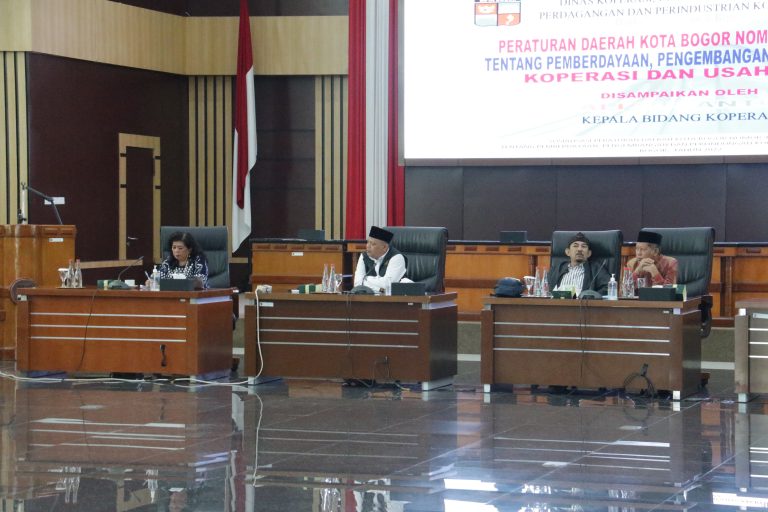 Komisi II DPRD Kota Bogor Sosialisasikan Perda Pemberdayaan, Pengembangan, dan Perlindungan Koperasi dan Usaha Mikro