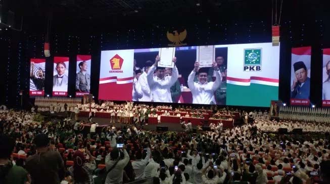 Sah! Prabowo dan Muhaimin Deklarasi Koalisi Pilpres 2024
