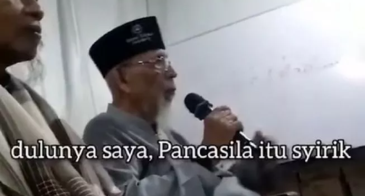 Video Abu Bakar Baasyir Mengakui Pancasila Viral
