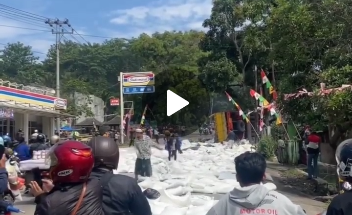 Video Detik-detik Tabrakan Maut di Cianjur Viral