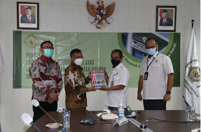 Pemkab Bogor Terima Hasil Laporan Pemeriksaan LKPD dari BPK Jabar