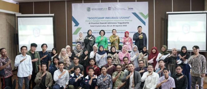 
 Bootcamp Inkubasi Usaha IBISMA UII diselenggarakan di Yogyakarta.(Dok. KemenKopUKM/Bogordaily.net) 