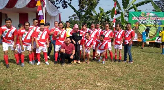 12 Tim Sepakbola Forkopimcam Ikuti Trofeo Piala Camat Sukaraja 2022
