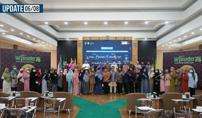 
 Dosen UIKA Bogor saat mengikuti workshop di Aula Proff Abdullah Siddiq. (Humas UIKA/Bogordaily.net)