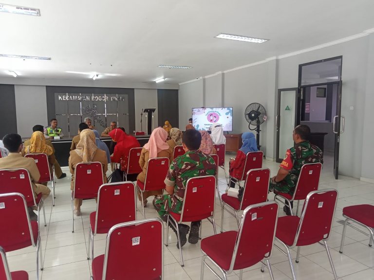 Sertu Asmadi Lakukan Giat Rapat Bahas Stunting Bersama DPPKB Kota Bogor