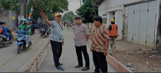 Komisi 3 DPRD Kabupaten Bogor, Sidak Proyek Peningkatan Jalan Cikeas-Bojong Nangka