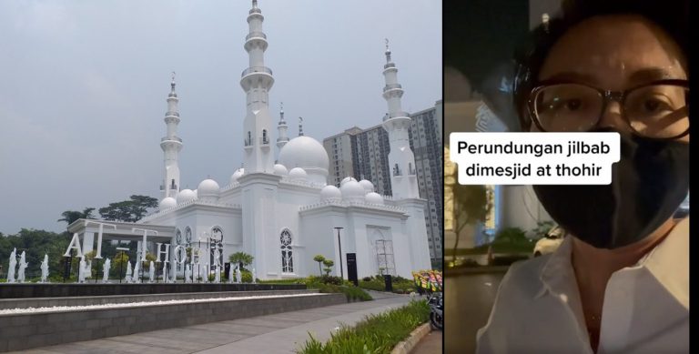 Viral Wanita Tidak Pakai Jilbab Mengaku Dilarang Salat di Masjid At-Thohir