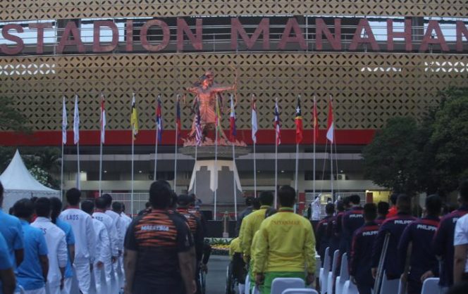 
 Closing Xeremony ASEAN Para Games 2022 Pada 6 Agustus 2022. (solopos/Bogordaily.net)