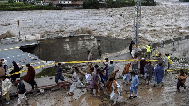 Makin Ngeri! Korban Tewas Banjir Pakistan Nambah Terus