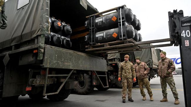 Lagi, AS Siapkan Bantuan Senjata untuk Ukraina Hingga 14,9 Triliun