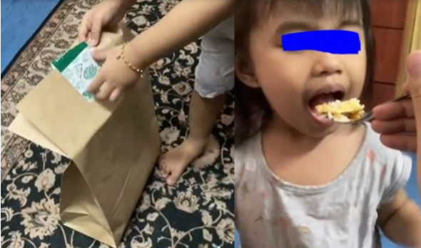 Gunakan Paper Bag Karena Anak Susah Makan, Aksi Ibu Ini Tuai Pujian