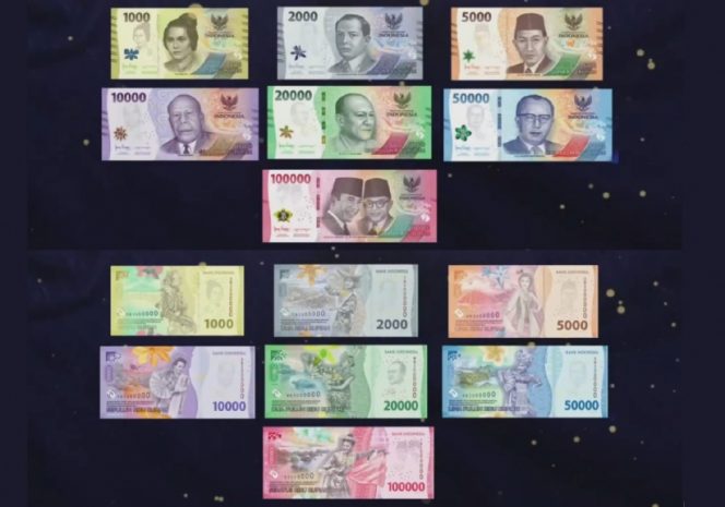 
 Bank Indonesia (BI) merilis tujuh pecahan Uang Rupiah Kertas Tahun Emisi 2022. (YouTube Bank Indonesia/Bogordaily.net)