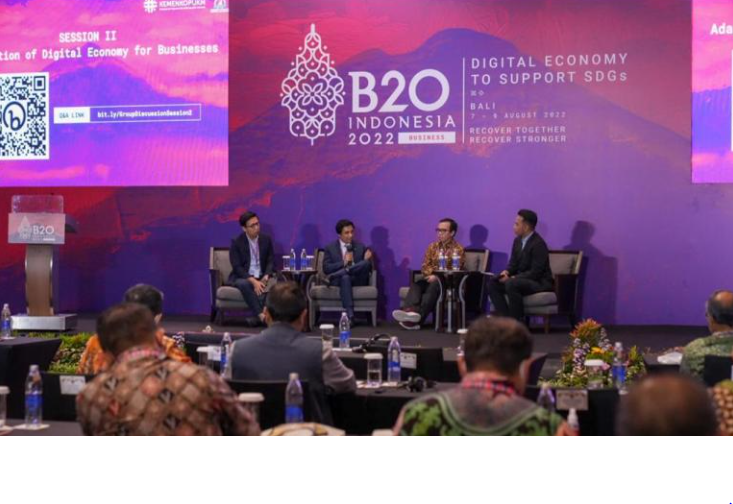 Pertemuan B20 Tekankan Pentingnya Peningkatan Kemampuan Digital Bagi UMKM dan Startup