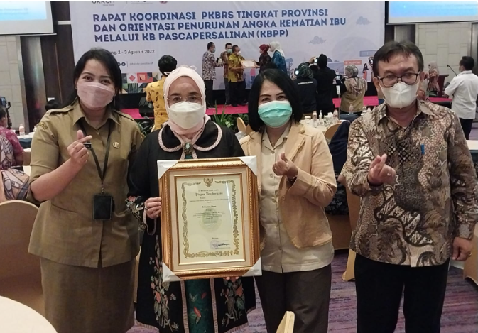 DP3AP2KB Kabupaten Bogor Raih Penghargaan Bidang KB