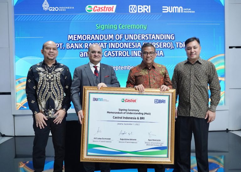 BRI Kerja Sama dengan Castrol Indonesia, Perluas Pembiayaan Perbankan kepada Distributor dan Outlet Pelumas