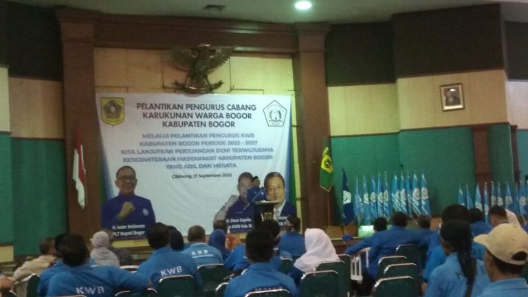 Dace Supriadi Kembali Pimpin KWB Kabupaten Bogor