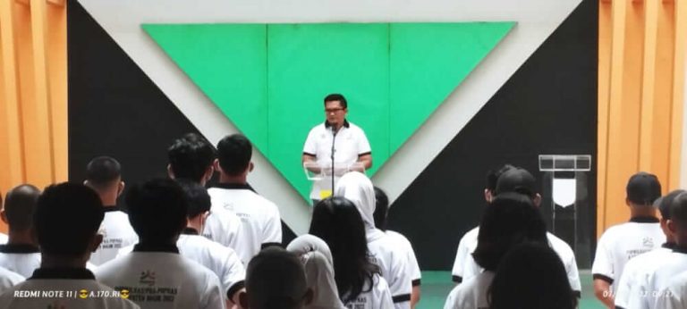Ikuti Seleksi Popwilnas, 49 Atlet Pelajar Kabupaten Bogor Dilepas Kadispora dan Bapopsi