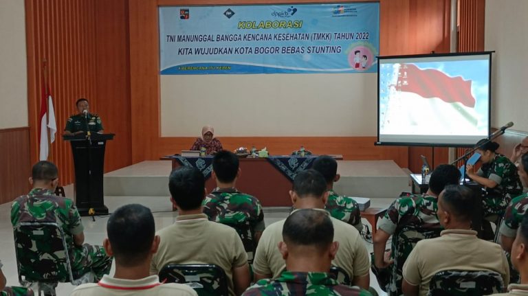 Kodim 0606/Kota Bogor Bersinergi Wujudkan Kota Bogor Bebas Stunting