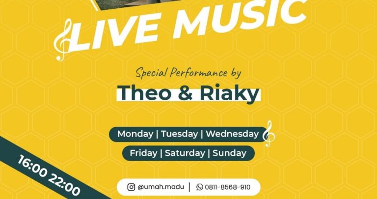 Yuk Merapat! Besok Ada Live Music di Umah Madu Resto and Cafe
