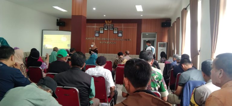 Babinsa Awasi Evaluasi Loktri di Tingkat Kecamatan Bogor Utara