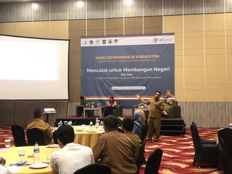 Regsosek 2022, BPS Kabupaten Bogor Siagakan 9.290 Petugas  