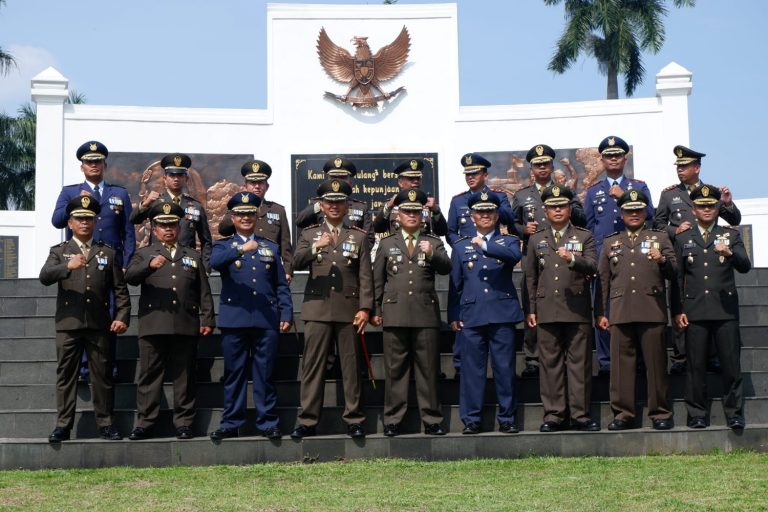 Khidmat! Dandim 0606 Kota Bogor Hadir Dalam Upacara Ziarah Nasional