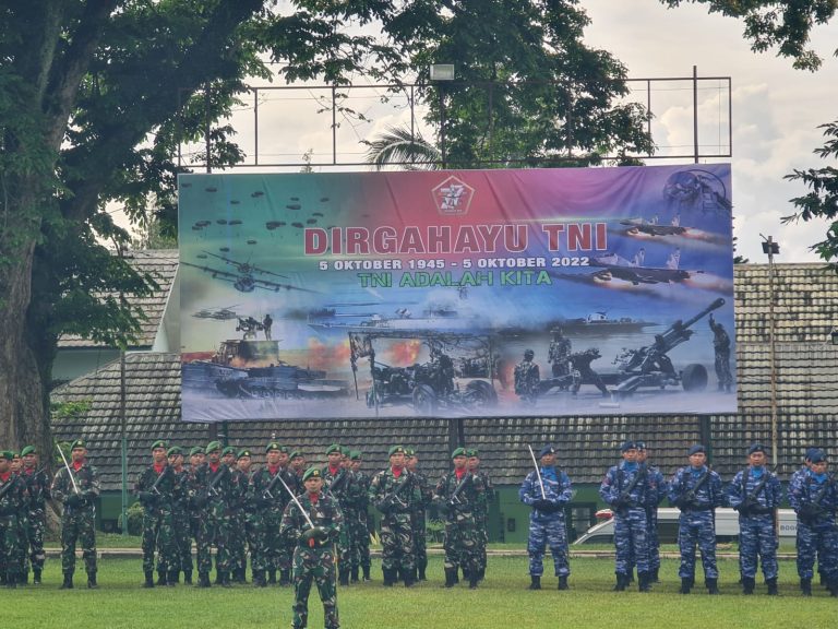 HUT ke-77 TNI, TNI Raih 93% Kepercayaan Masyarakat Tertinggi