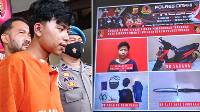 Pembunuh Anak Perempuan di Cimahi: Nih Tampang Pelaku, Motif, dan Kronologi