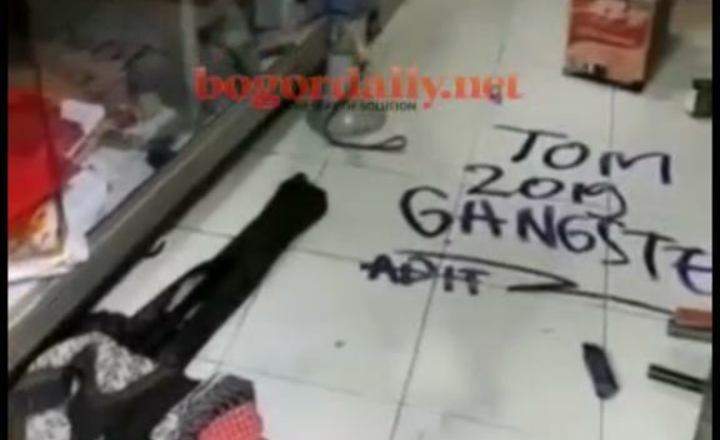 SDN Cihideung Ilir 4 Ciampea Dibobol Maling, Tinggalkan Jejak ‘Tom Gangster 2019’!