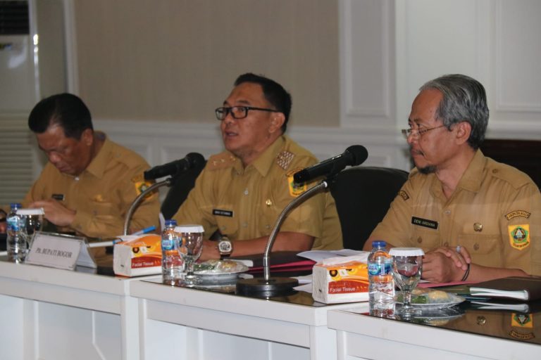 Plt. Bupati Bogor Minta Jajarannya Fokus Kendalikan Inflasi di Kabupaten Bogor