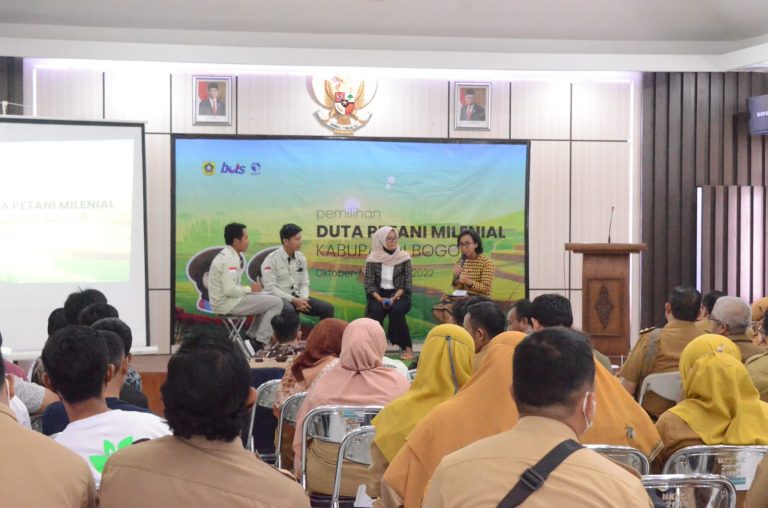 Launching Pemilihan Duta Petani Milenial, Pemkab Bogor Kembangkan Sektor Pertanian