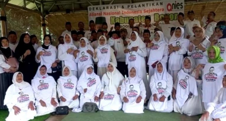 Relawan Anies Kabupaten Bogor Deklarasi Dukung Anies Jadi Capres 2024