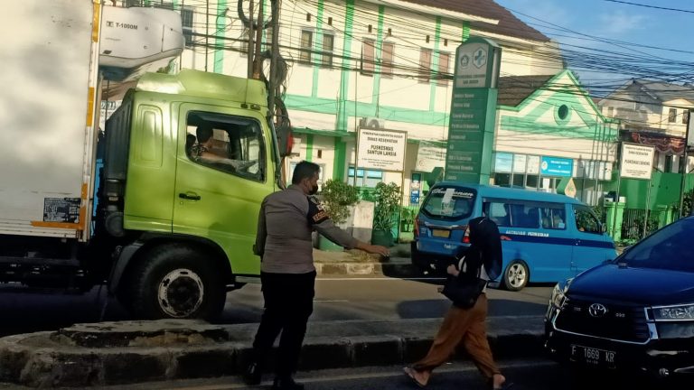 Wujudkan Kamtibcarlantas, Polres Bogor Gencarkan Gatur Pagi