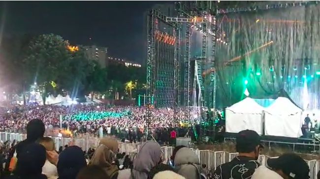 Polisi Menduga, 50 Orang Pingsan di Festival Berdendang Bergoyang