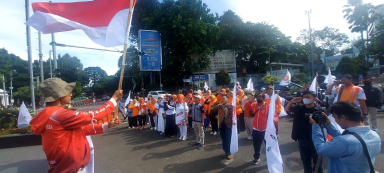 Kobarkan Semangat Juang Pemuda, PKS Muda Kota Bogor Gelar Apel Siaga Peringatan Hari Sumpah Pemuda di Tugu Kujang