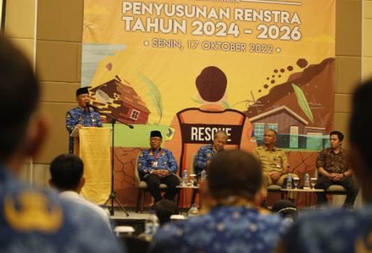 Melalui Rencana Strategis BPBD Tahun 2024-2026, Pemkab Bogor Optimalkan Pencegahan Bencana