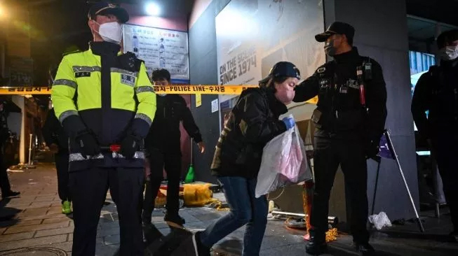 Polisi Korea Selatan Tetapkan 6 Tersangka Tragedi Maut Itaewon, Siapa Saja?